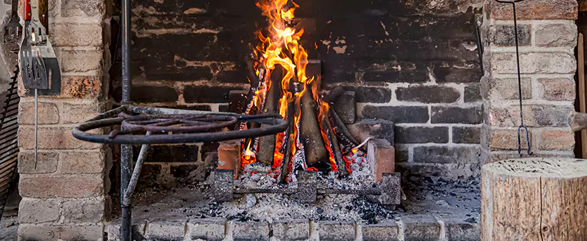 Cracked Electric Fireplace Bricks Repair Services  in Chaska, MN