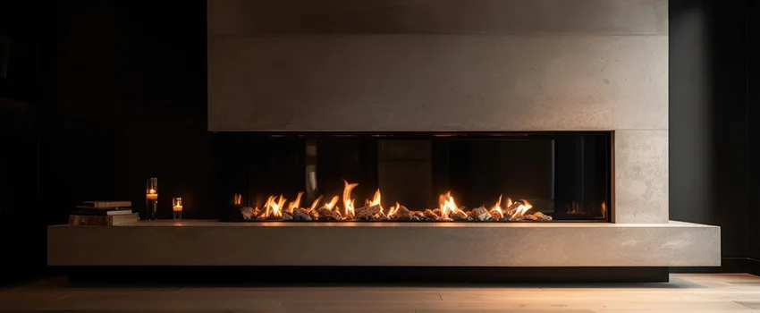 Gas Fireplace Ember Bed Design Services in Chaska, Minnesota