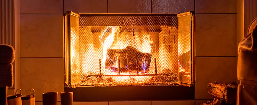 Mendota Hearth Landscape Fireplace Installation in Chaska, Minnesota