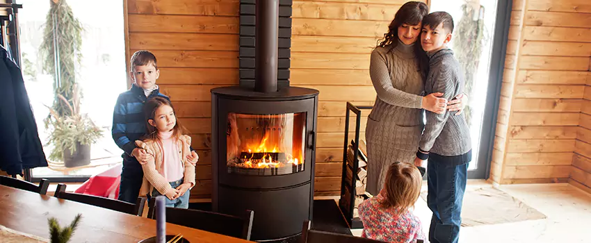 Morso Cast Iron Fireplace Insert Installation in Chaska, Minnesota