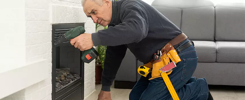 New Indoor Fireplace Installation in Chaska, Minnesota