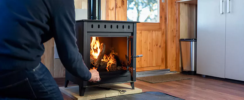 Open Hearth Wood Fireplace Installation in Chaska, MN