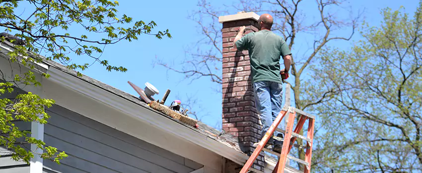 Vinyl and PVC Chimney Flashing Installation in Chaska, MN