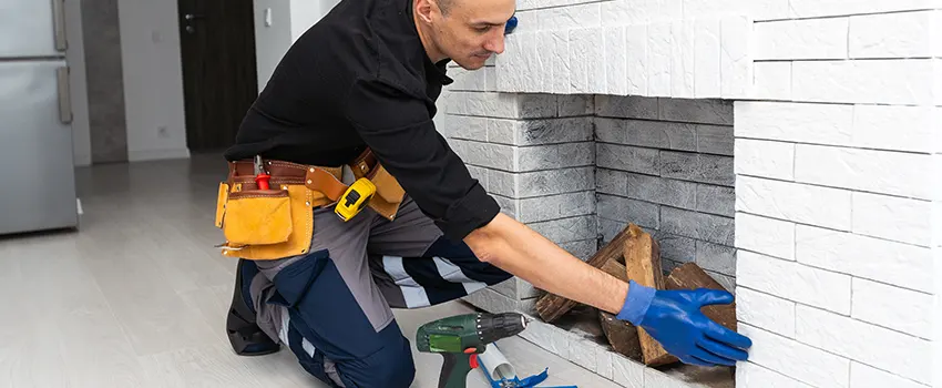 Fireplace Damaged Damper Frame Repair Services in Chaska, Minnesota