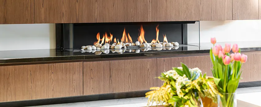 Double-height Fireplace Design Refurbishment in Chaska, Minnesota